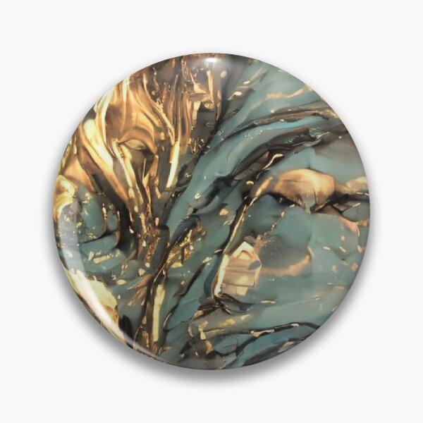 Item preview, Green marble has gold  designed and sold by CulinaryCenter.