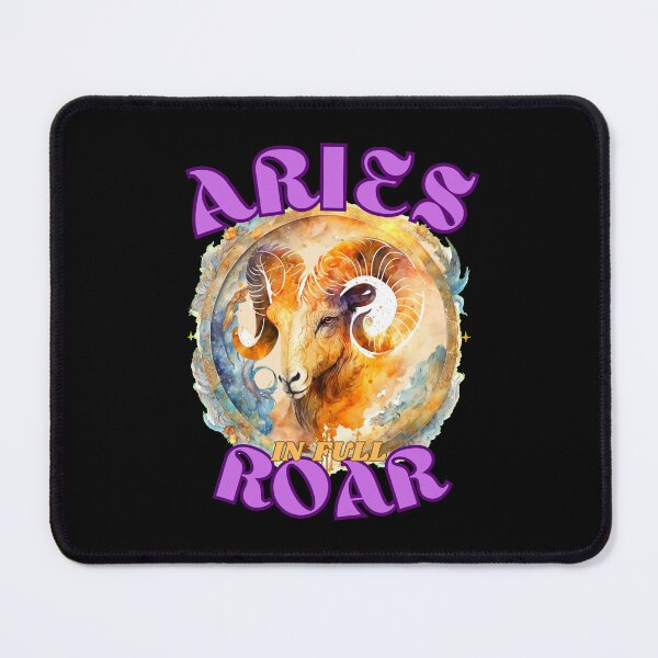 Item preview, Aries In Full Roar. aries saying designed and sold by ZodiacWonders.