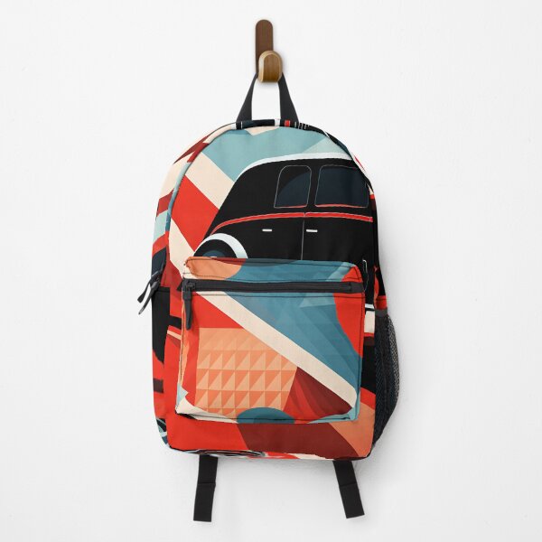 Item preview, Coche geométrico rojo y negro. designed and sold by Art91design.