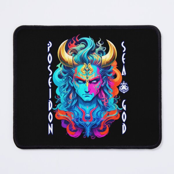 Item preview, Poseidon Fierce Greek God of Ocean from Olympus designed and sold by Ridiculam Toga.