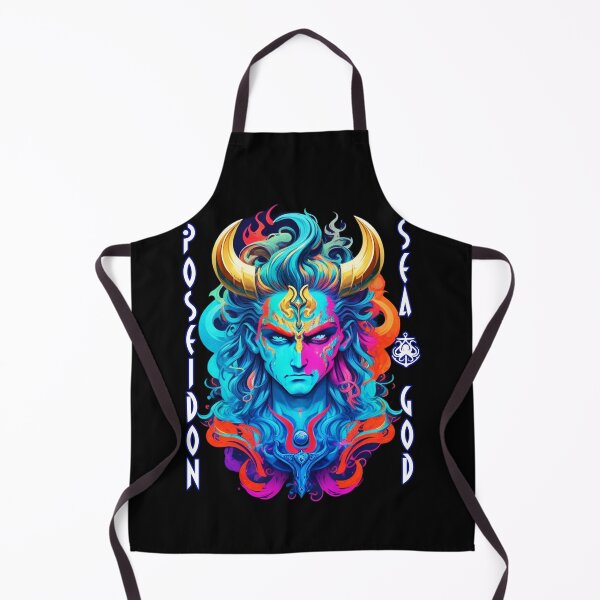 Item preview, Poseidon Fierce Greek God of Ocean from Olympus designed and sold by Ridiculam Toga.