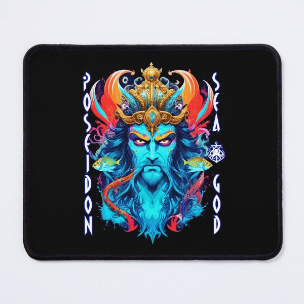 Item preview, Poseidon Fierce Greek God of Oceans from Olympus designed and sold by Ridiculam Toga.