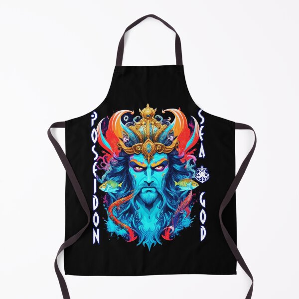 Item preview, Poseidon Fierce Greek God of Oceans from Olympus designed and sold by Ridiculam Toga.