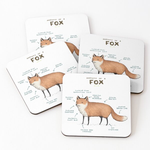 Item preview, Anatomy of a Fox designed and sold by Kinalan.