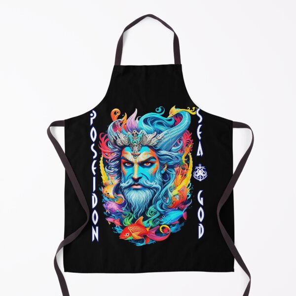 Item preview, Poseidon Fierce Greek God of Sea and Storms from Olympus designed and sold by Ridiculam Toga.