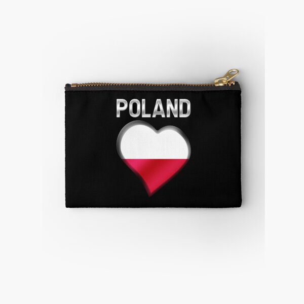 Item preview, Poland - Polish Flag Heart & Text - Metallic designed and sold by Graphix.