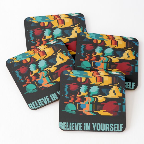 Item preview, Abstract Motivational Art - Believe in Yourself and Abilities designed and sold by DeegiArt.