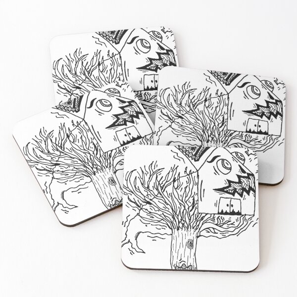 Artikelvorschau, Fisch über einem Baum entworfen und verkauft von Majnun Drawings.