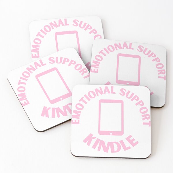 Aperçu de l'œuvre Support émotionnel Kindle Rose créée et vendue par AmitRST.