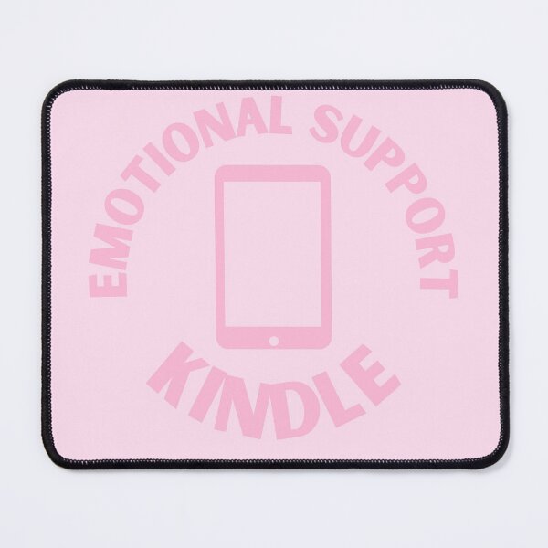 Aperçu de l'œuvre Support émotionnel Kindle Rose créée et vendue par AmitRST.