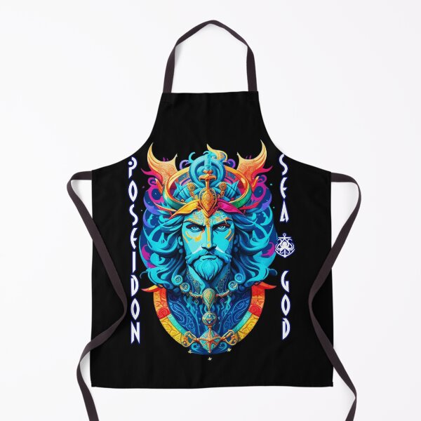 Item preview, Poseidon Fierce Greek God of Sea, Earthquakes and Storms from Olympus designed and sold by Ridiculam Toga.