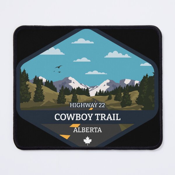 Item preview, Cowboy Trail Canada Alberta designed and sold by AestheticColor.