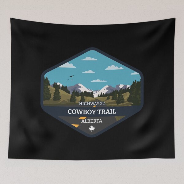 Item preview, Cowboy Trail Canada Alberta designed and sold by AestheticColor.