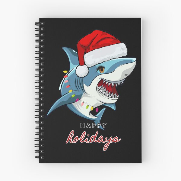 Item preview, Happy christmas lady shark designed and sold by InverseArt.