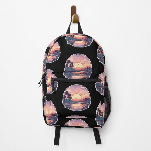 Item preview, Radiant Lakeside Sunrise in Nature's Embrace designed and sold by EnviroGuard.
