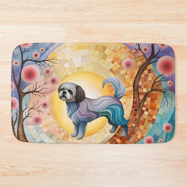 Item preview, Mosaic Shih tzu Dog designed and sold by purplesensation.