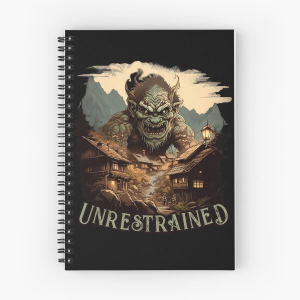 Item preview, Unrestrained mountain troll designed and sold by SidTastic .