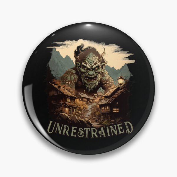 Item preview, Unrestrained mountain troll designed and sold by SidTastic .