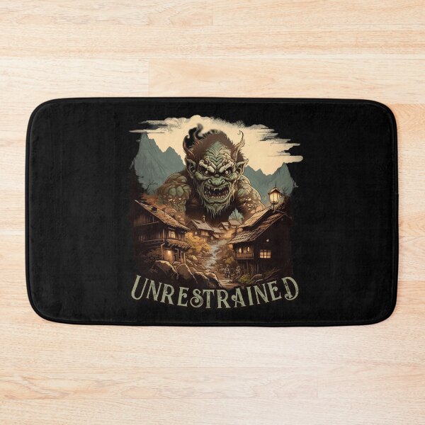 Item preview, Unrestrained mountain troll designed and sold by SidTastic .