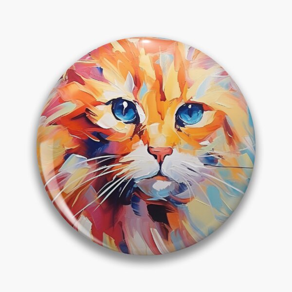 Item preview, Expressive Feline Encounter 1  designed and sold by Popqu1zArt.