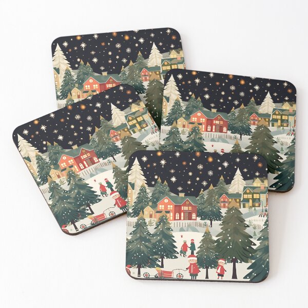 Item preview, Christmas landscape designed and sold by Art91design.