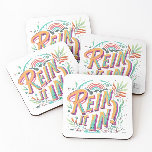 Item preview, Rein it in horse themed pun designed and sold by BrushAndBow.