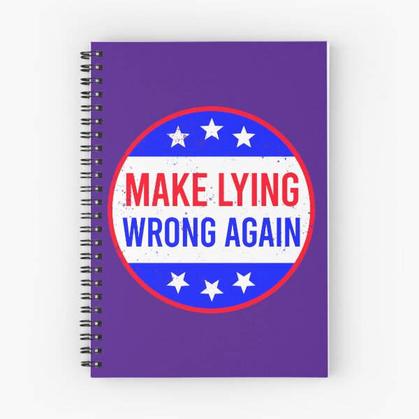 Item preview, Make Lying Wrong Again Anti Trump   	 designed and sold by bobghjnxsiw77.