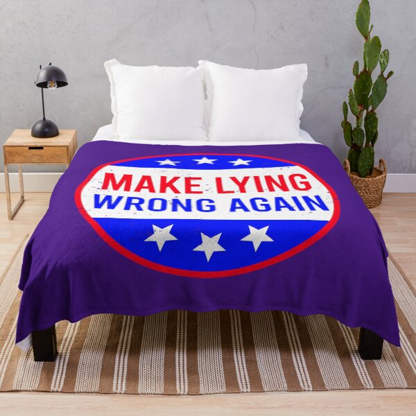 Item preview, Make Lying Wrong Again Anti Trump   	 designed and sold by bobghjnxsiw77.