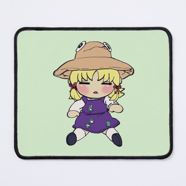 Item preview, I draw the (-▵-) suwako moriya plush / touhou memes designed and sold by RansRoom.