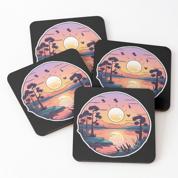 Item preview, Scenic Beauty of Lakeside Sunrise in the Forest designed and sold by EnviroGuard.