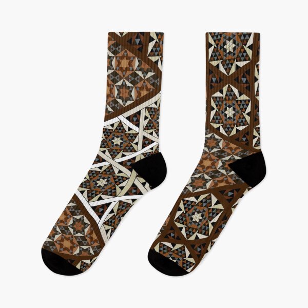 Item preview, Highly Detailed Artisan Handmade Luxurious Wooden Mosaic Antique Pattern Background designed and sold by House of Sadu by Craitza.