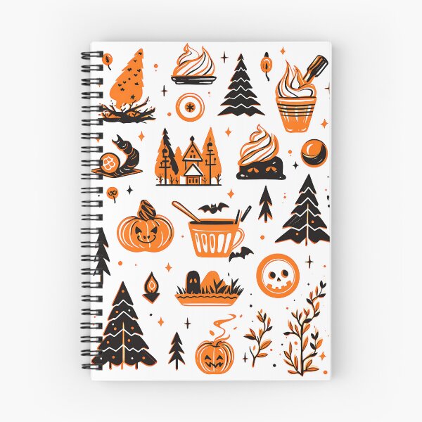 Item preview, Halloween: A Ghoulishly Fun Pattern designed and sold by Cat-Wave-Dream.