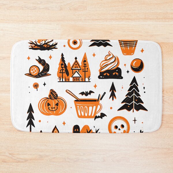 Item preview, Halloween: A Ghoulishly Fun Pattern designed and sold by Cat-Wave-Dream.