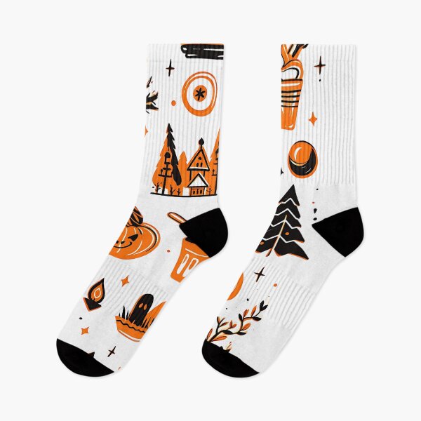 Item preview, Halloween: A Ghoulishly Fun Pattern designed and sold by Cat-Wave-Dream.