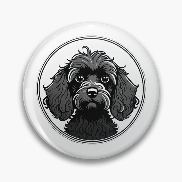 Item preview, Black Cockapoo Puppy designed and sold by Bilisik.