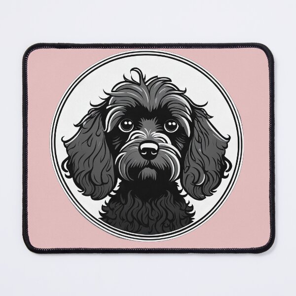 Item preview, Black Cockapoo Puppy designed and sold by Bilisik.