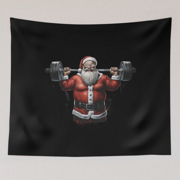 Item preview, Bodybuilder Santa Claus designed and sold by DerSenat.