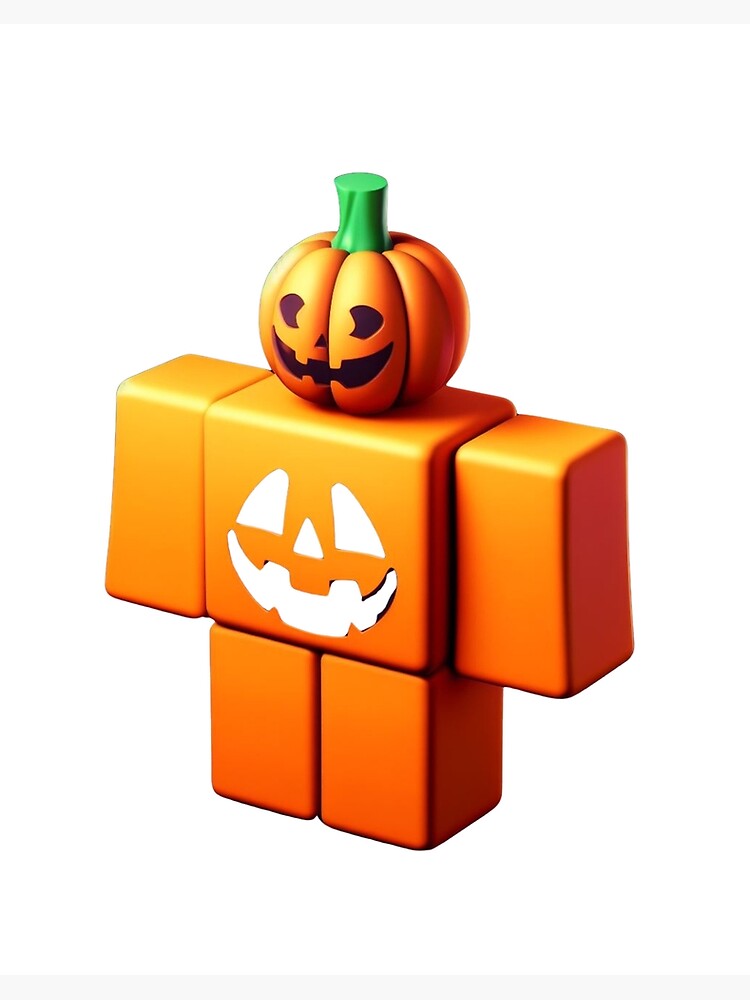 Halloween Pumpkin (Speed Draw-Roblox) by Janelle11Draws on DeviantArt