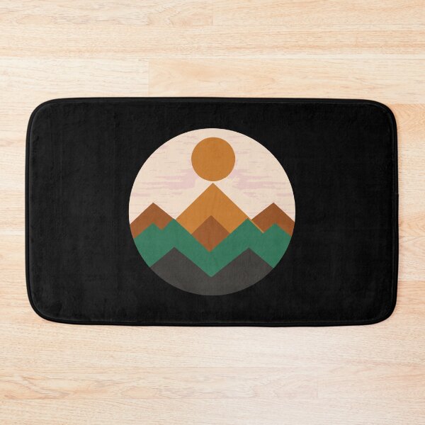 Item preview, Minimalist mountain landscape designed and sold by DerSenat.