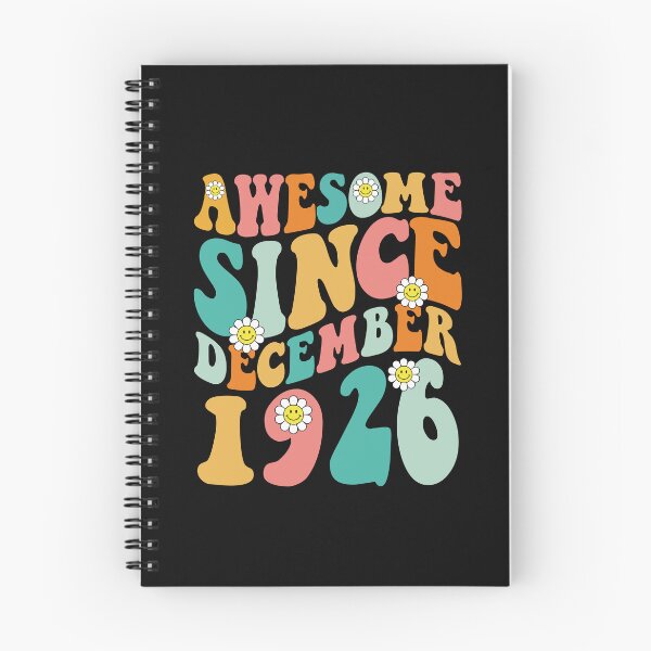 Item preview, Awesome Since December 1926 | Made In 1926 | Retro Groovy Birthday designed and sold by Christina-grich.