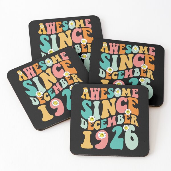 Item preview, Awesome Since December 1926 | Made In 1926 | Retro Groovy Birthday designed and sold by Christina-grich.