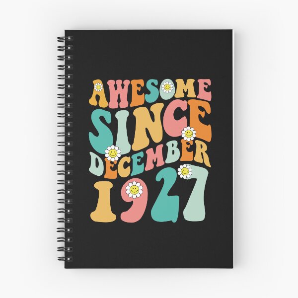 Item preview, Awesome Since December 1927 | Made In 1927 | Retro Groovy Birthday designed and sold by Christina-grich.