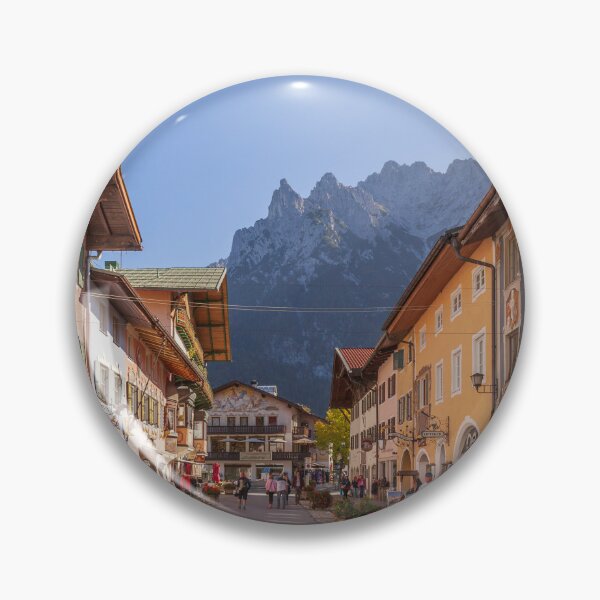 Item preview, Historic houses with Lüftl painting in Hochstrasse, Mittenwald designed and sold by Torsten  Krüger.