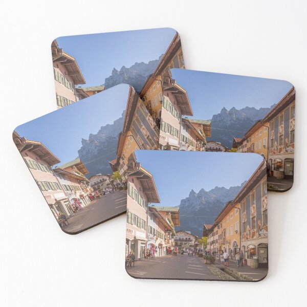 Item preview, Historic houses with Lüftl painting in Hochstrasse, Mittenwald designed and sold by Torsten  Krüger.