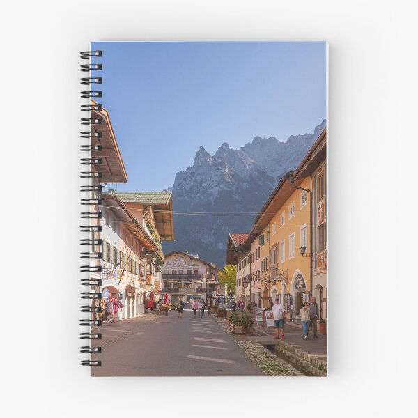 Item preview, Historic houses with Lüftl painting in Hochstrasse, Mittenwald designed and sold by Torsten  Krüger.
