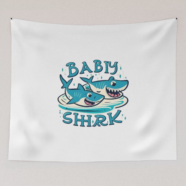Item preview, Baby Shark  designed and sold by GalaxyGraffiti.