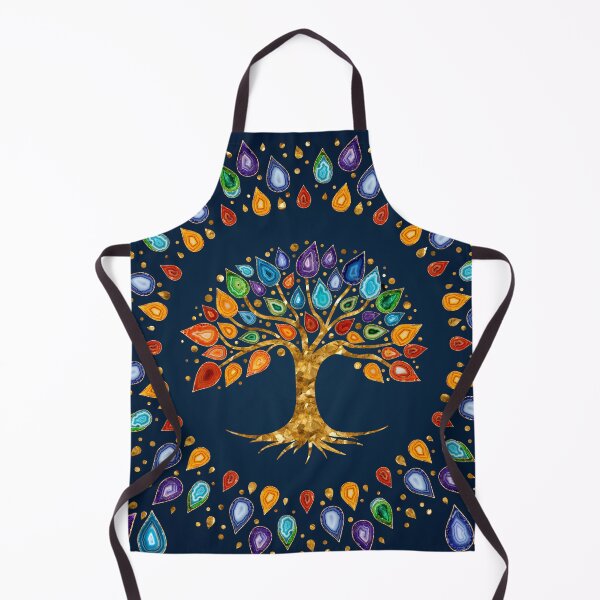 Item preview, Tree of life - Geode Agate Leaves designed and sold by k9printart.