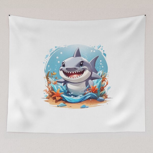 Item preview, Baby Shark  designed and sold by GalaxyGraffiti.