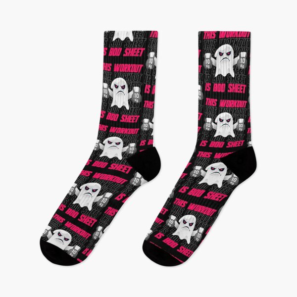Item preview, Halloween This Workout is Boo Sheet Funny Ghost Gym Fitness designed and sold by Salmaniix.