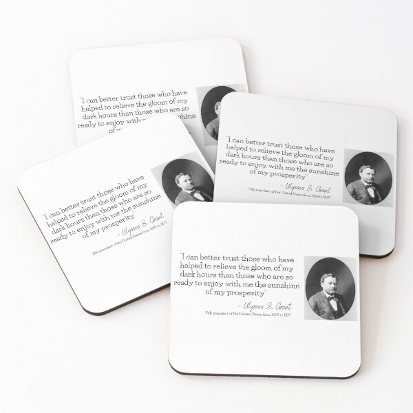 Item preview, Ulysses S. Grant Quotes designed and sold by Sithila-Arts.